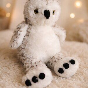 Build A Bear Adorable Plush Owl Toy Head Turn Around